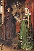 Jan Van Eyck, Giovanni Arnolfini and his Bride